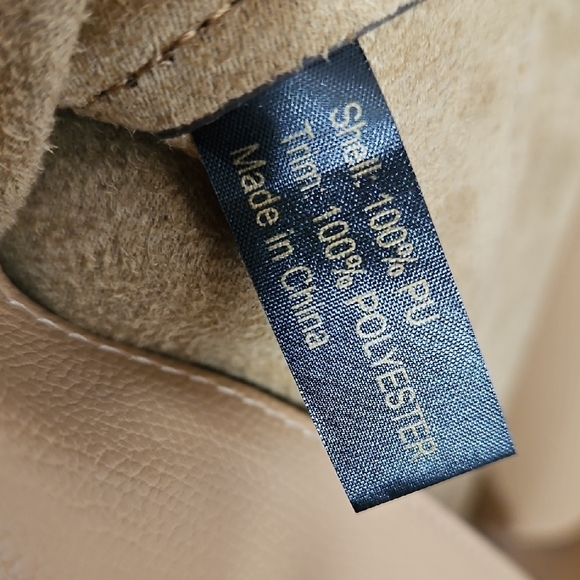 Elegant Tan Satchel Bag - Picture 7 of 7